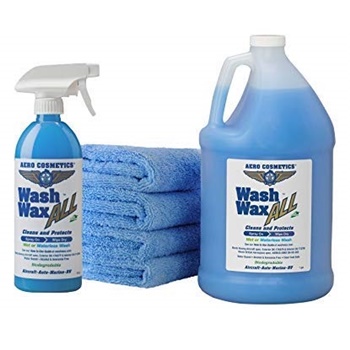 Aero Wet or Waterless Car Wash Wax Kit