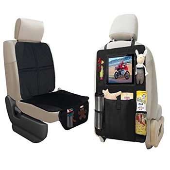 Lebogner Car Seat Protector + Backseat Organizer