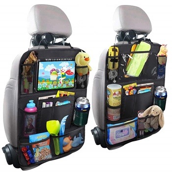 MZTDYTL Car Backseat Organizer with Touch Screen – 2 Pack