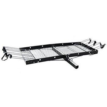 Tow Tuff TTF-2762KR Steel Cargo Carrier with Bike Rack