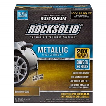 Rust-Oleum 299744 RockSolid Metallic Garage Floor Coating