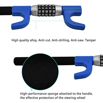 LC Prime Steering Wheel Lock Universal Vehicle