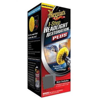 Meguiar's G1900K Headlight and Clear Plastic Restoration Kit