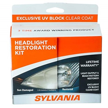 SYLVANIA - Headlight Restoration Kit - 3 Easy Steps
