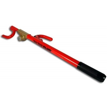 The Club 2100 Truck/SUV Club Steering Wheel Lock, Red