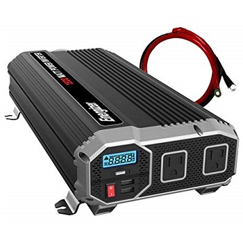 Energizer 1500 Watt 12V Power Inverter with 2 USB Ports