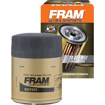 FRAM XG7317 Ultra Synthetic Spin-On Oil Filter with SureGrip