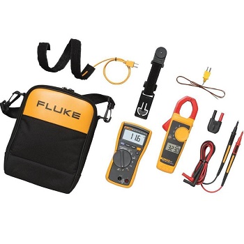 Fluke 116/323 KIT HVAC Multimeter and Clamp Meter Combo Kit