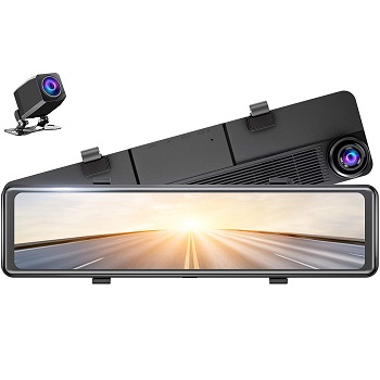 AKASO DL12 2.5K Mirror Dash Cam 12"