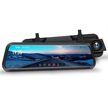 DuDuBell 10" Mirror Dash Cam